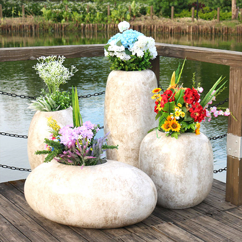 玻璃钢花箱花池