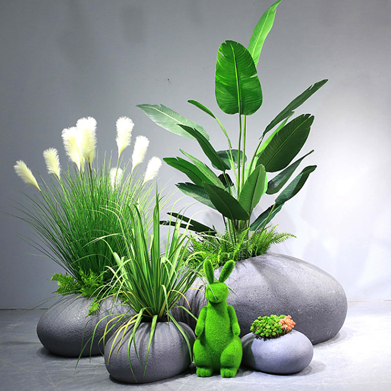 玻璃钢花箱花池