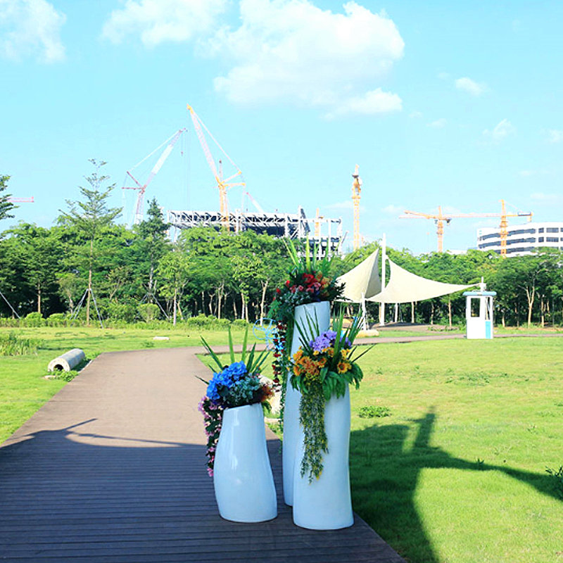 玻璃钢花箱花池