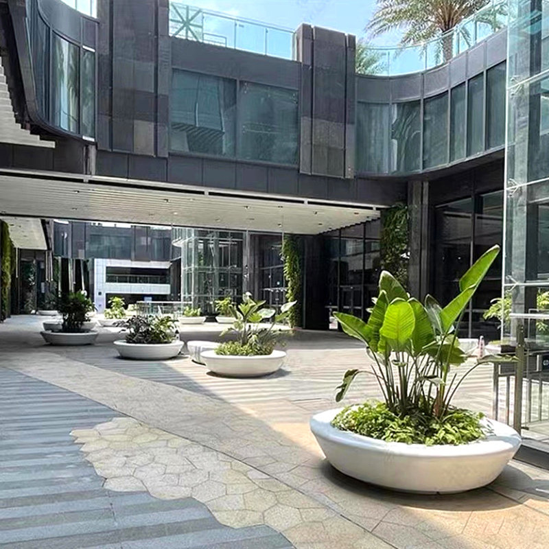 玻璃钢花箱花池