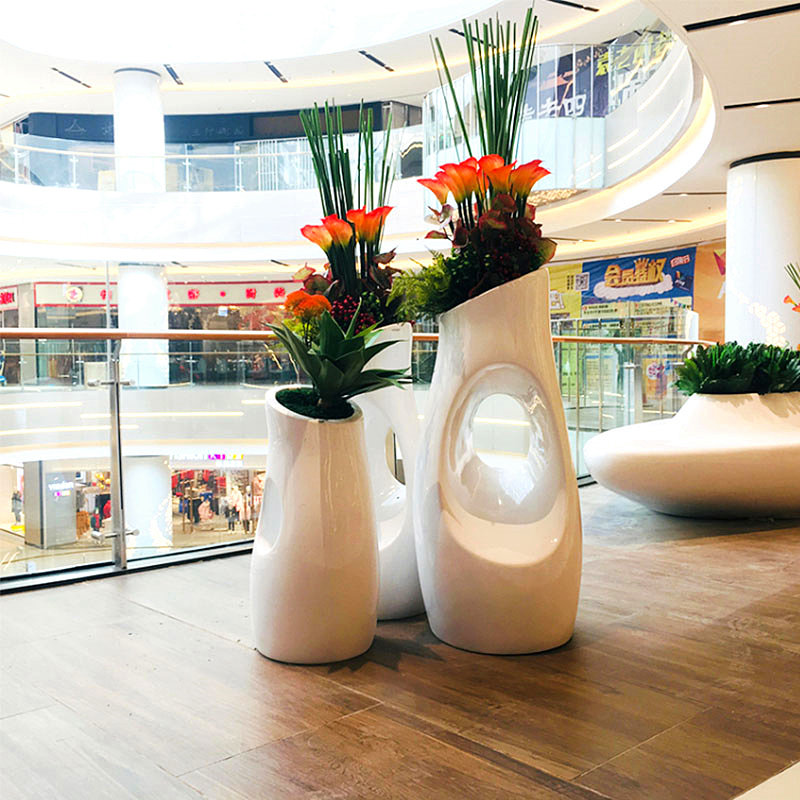 玻璃钢花箱花池