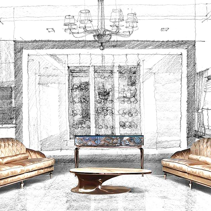 玻璃钢前台定制