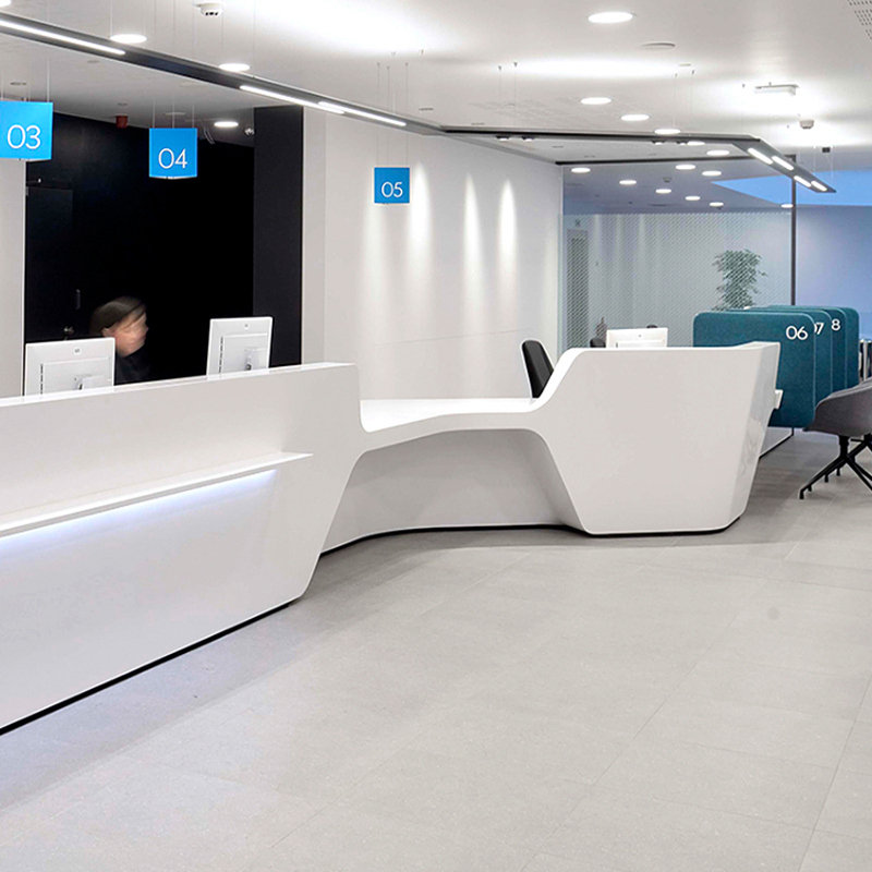 玻璃钢前台定制