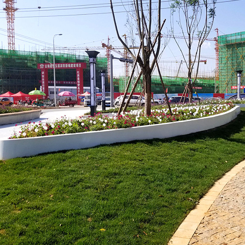 玻璃钢花池坐凳