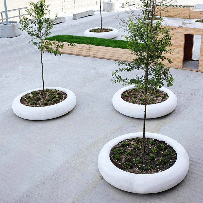 玻璃钢花池坐凳