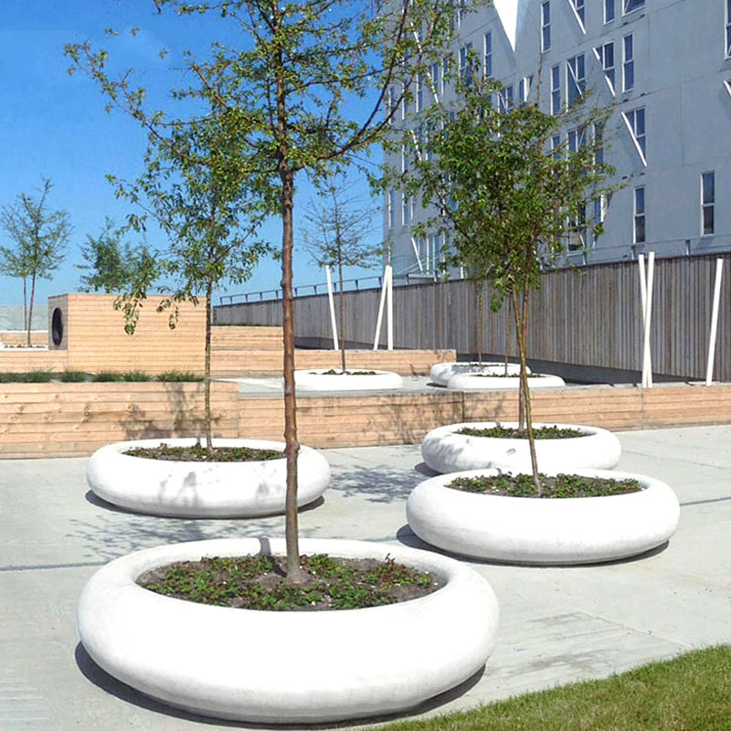 玻璃钢花池坐凳