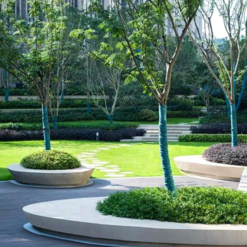 玻璃钢花池坐凳