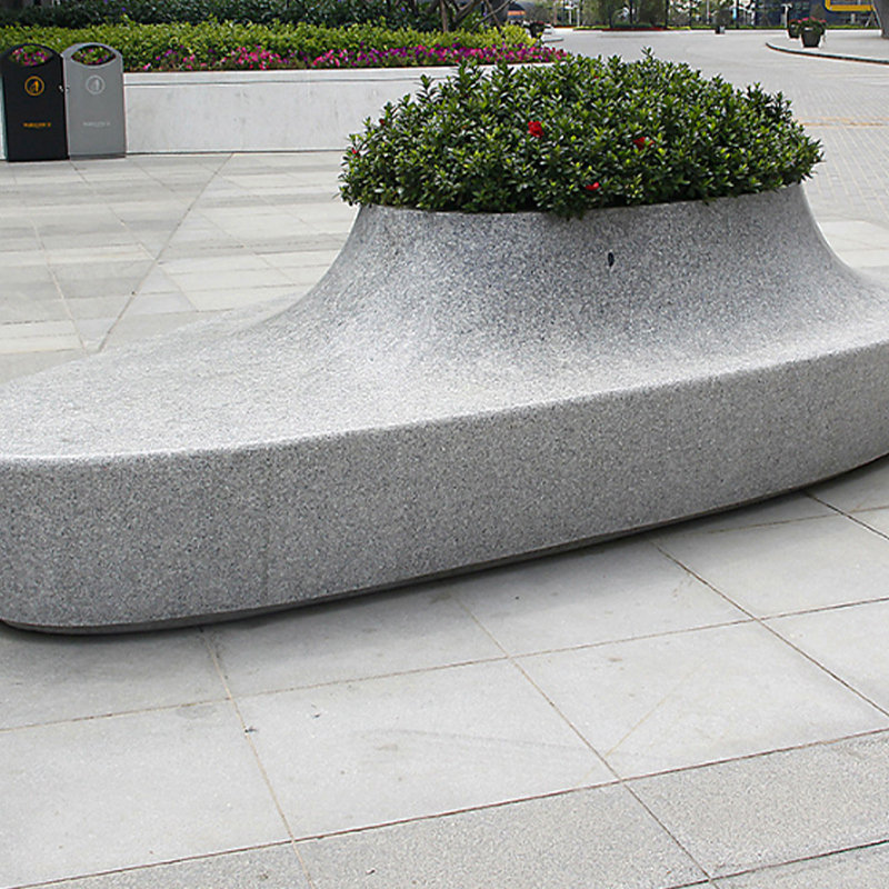 玻璃钢花池坐凳