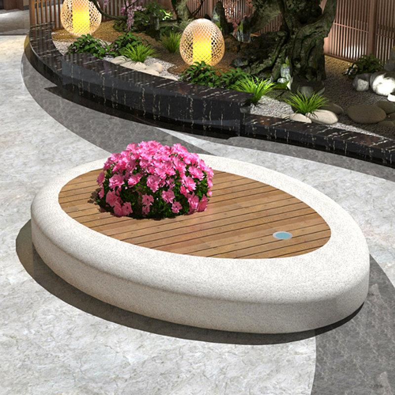 玻璃钢花池坐凳