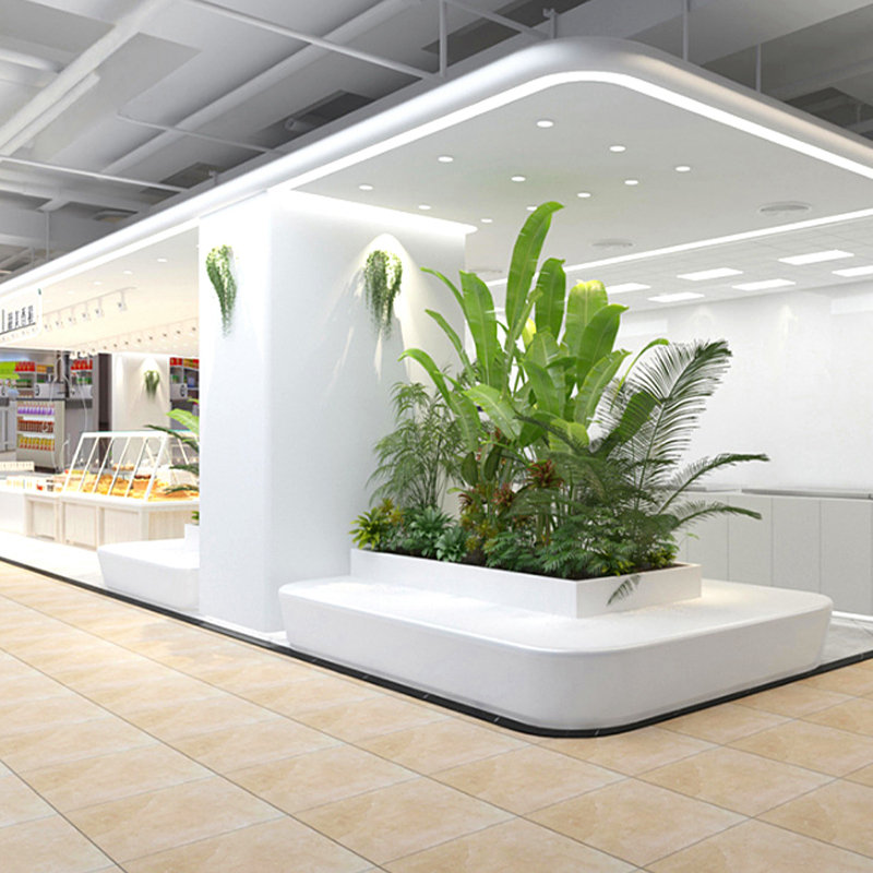 玻璃钢花池坐凳