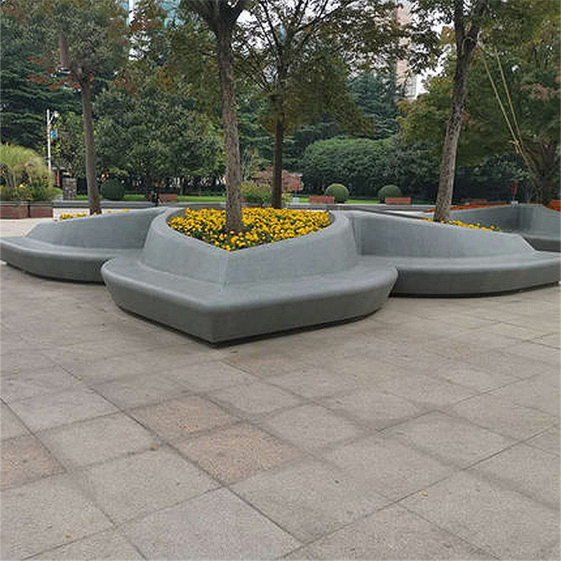 玻璃钢花池坐凳