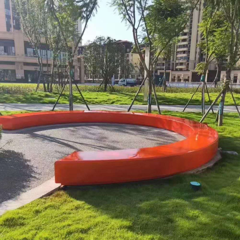 玻璃钢花池坐凳