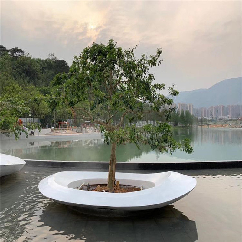 玻璃钢花池坐凳